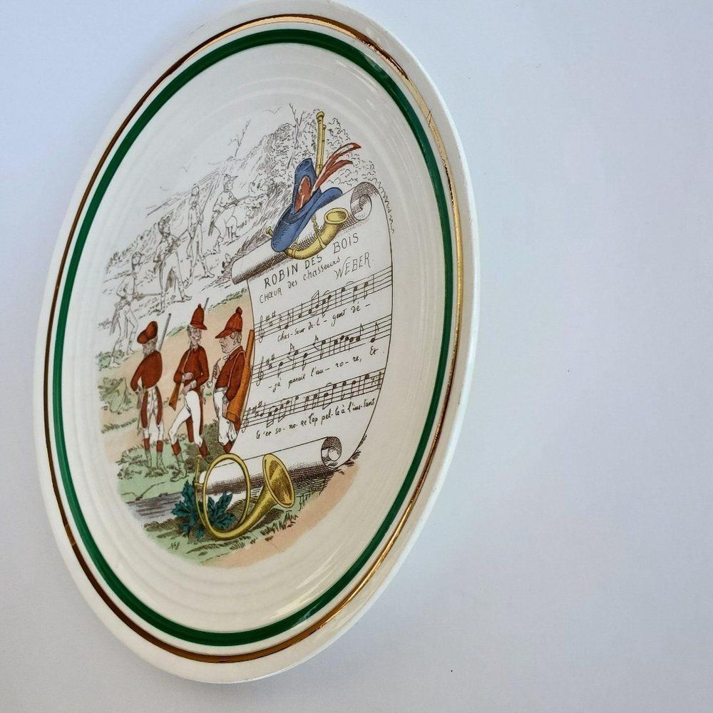 Antique Plates, 2 Parry Vielle PV French Limoges - Picture 7 of 10